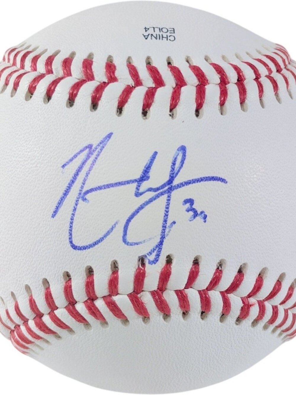 Nathaniel Lowe Signed Baseball Texas Rangers Autograph Proof COA